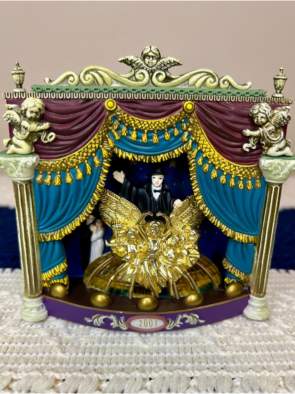 2001 Phantom of The Opera Musical Holiday Ornament
